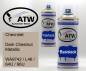 Preview: Chevrolet, Dark Chestnut Metallic, WA9742 / L46 / 64U / 66U: 400ml Sprühdose + 400ml Klarlack - Set, von ATW Autoteile West.
